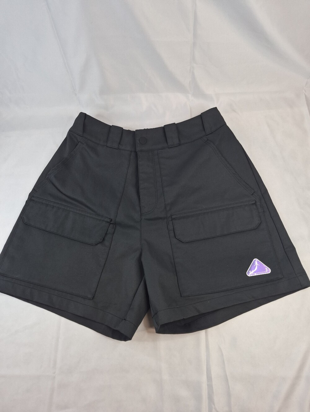 Air Jordan Womens Cargo Shorts Black Size Small